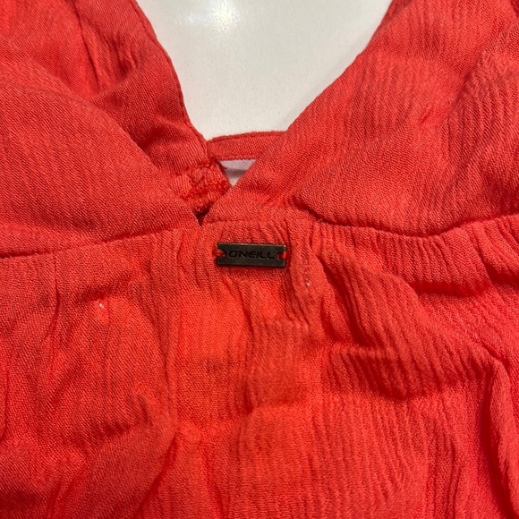 Red Strappy Crop Top - Picture 3 of 4
